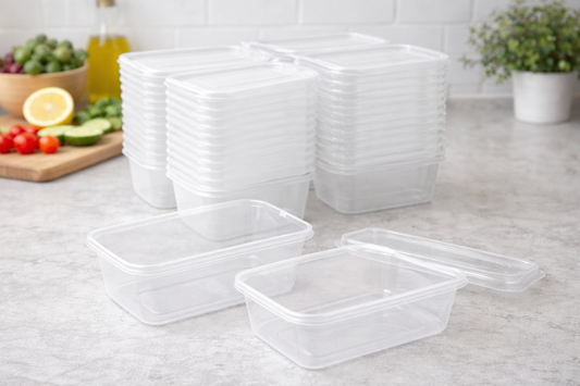 750ml Food Containers with Lids pack of 250
